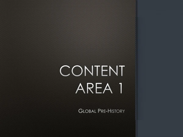 Content area 1