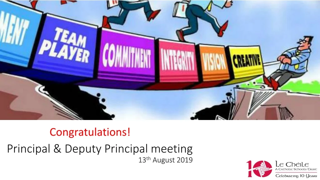principal deputy principal meeting 13 th august 2019