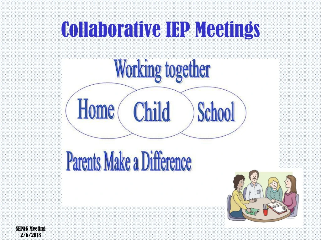 collaborative iep meetings
