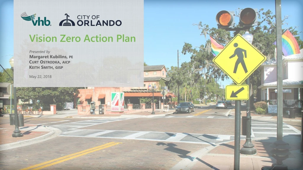 vision zero action plan presented by margaret