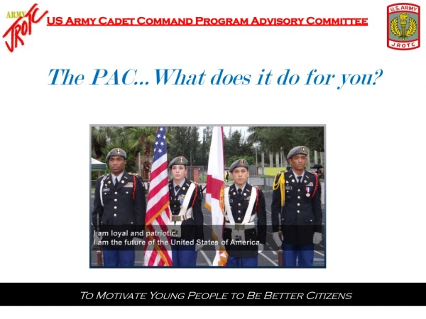 US Army Cadet Command Program Advisory Committee