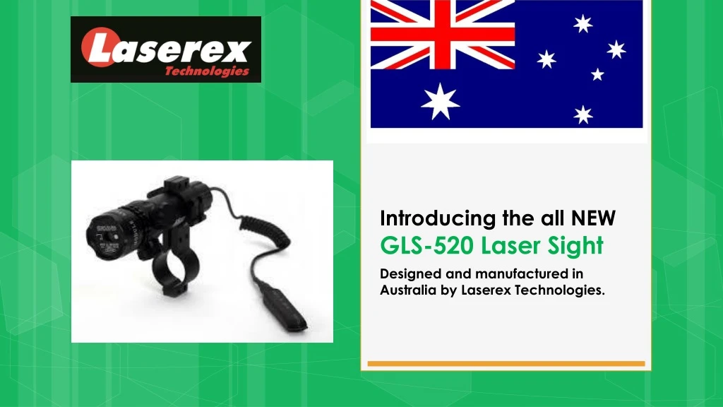 introducing the all new gls 520 laser sight