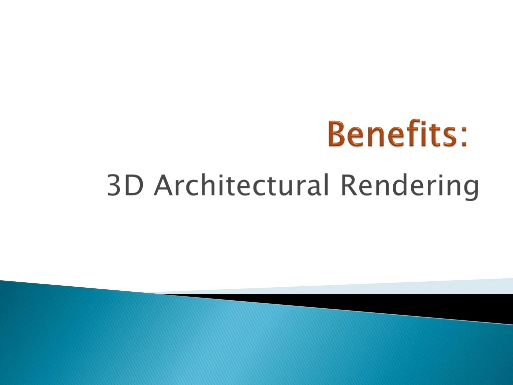 3d architectural rendering