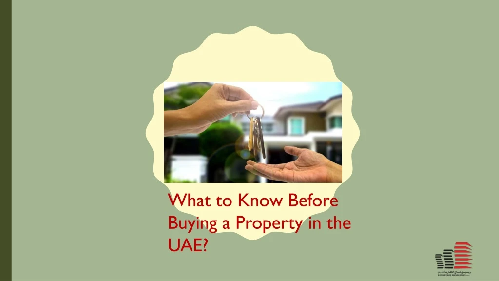 what to know before buying a property in the uae