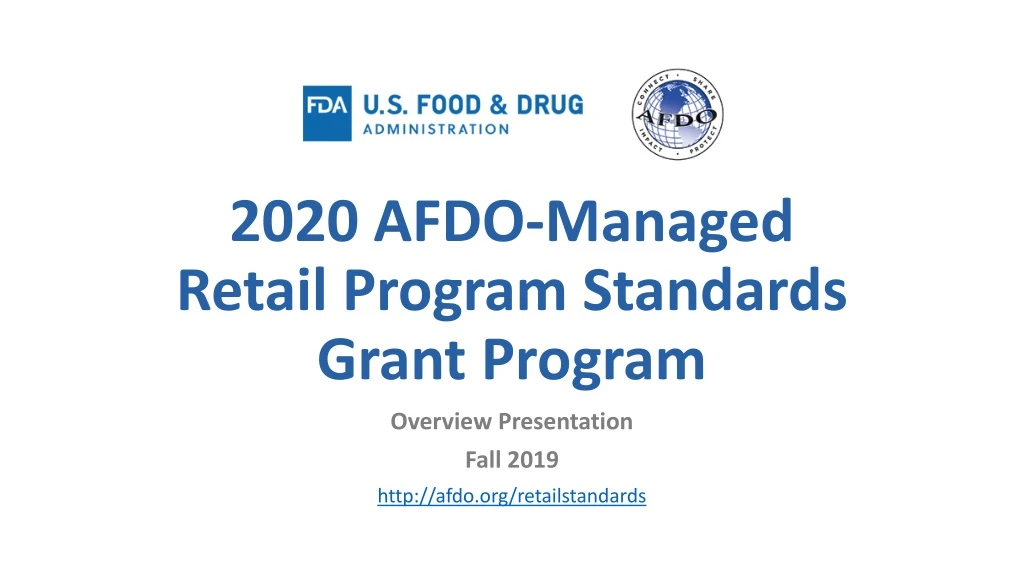 2020 afdo managed retail program standards grant program