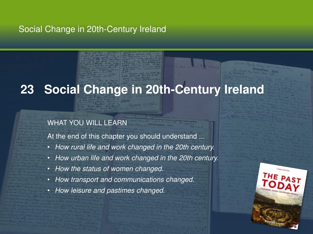 social change in 20th century ireland