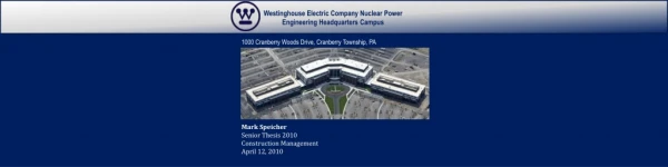Westinghouse Electric Company Nuclear Power Engineering Headquarters Campus