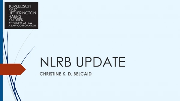 NLRB UPDATE