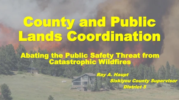 County and Public Lands Coordination