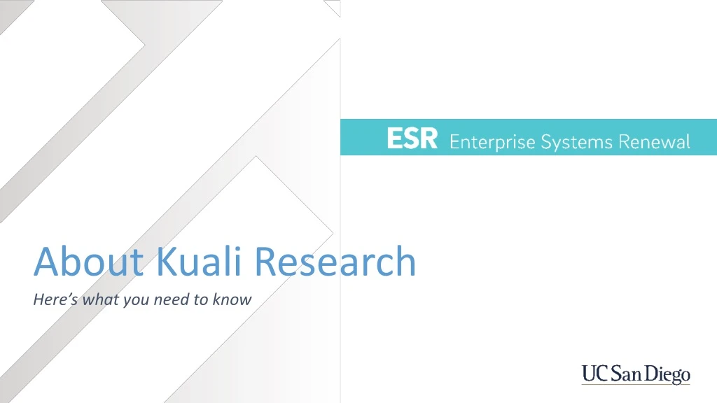 about kuali research