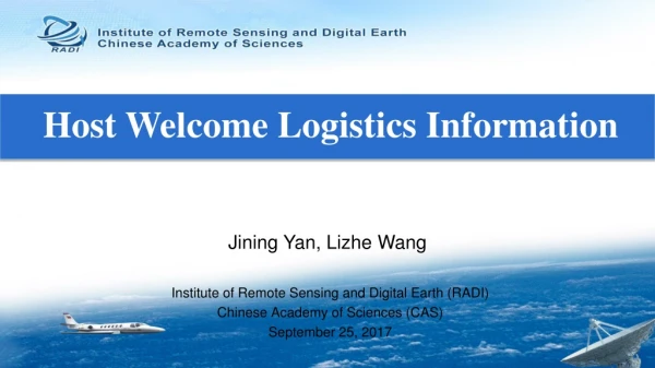 Institute of Remote Sensing and Digital Earth (RADI) Chinese Academy of Sciences (CAS )