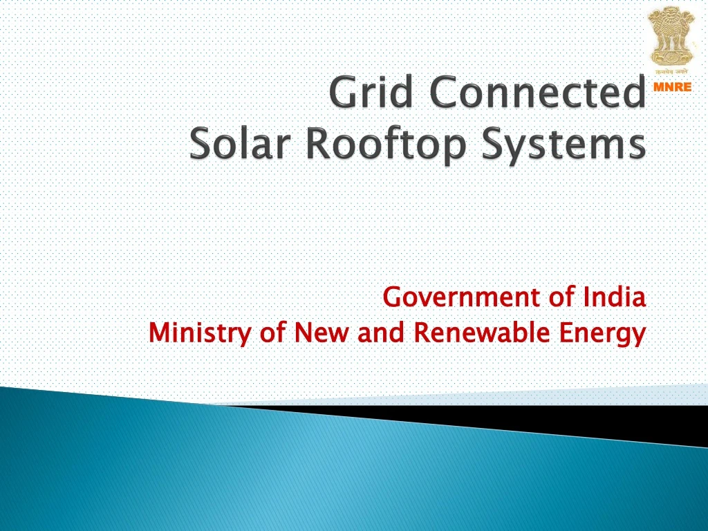grid connected solar rooftop systems