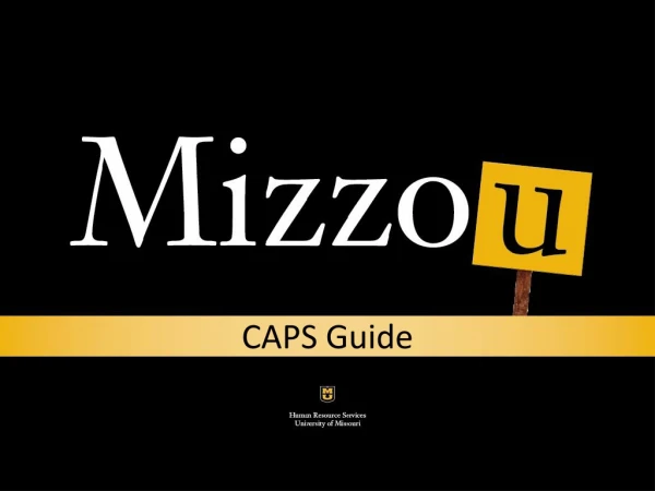 CAPS Guide