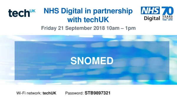 NHS Digital in partnership with techUK