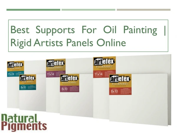 Best Supports For Oil Painting | Rigid Artists Panels Online