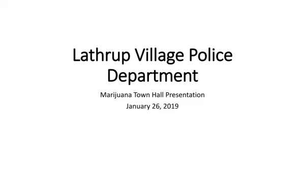 Lathrup Village Police Department