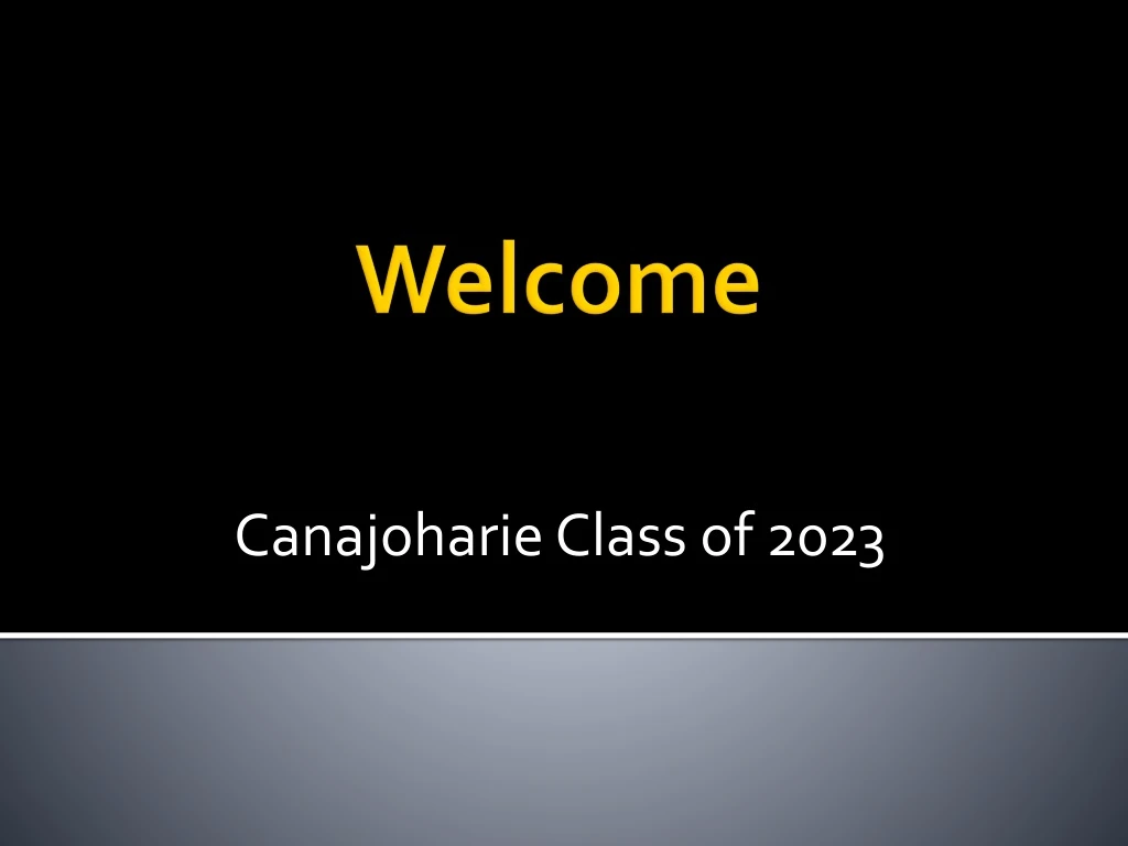 canajoharie class of 2023