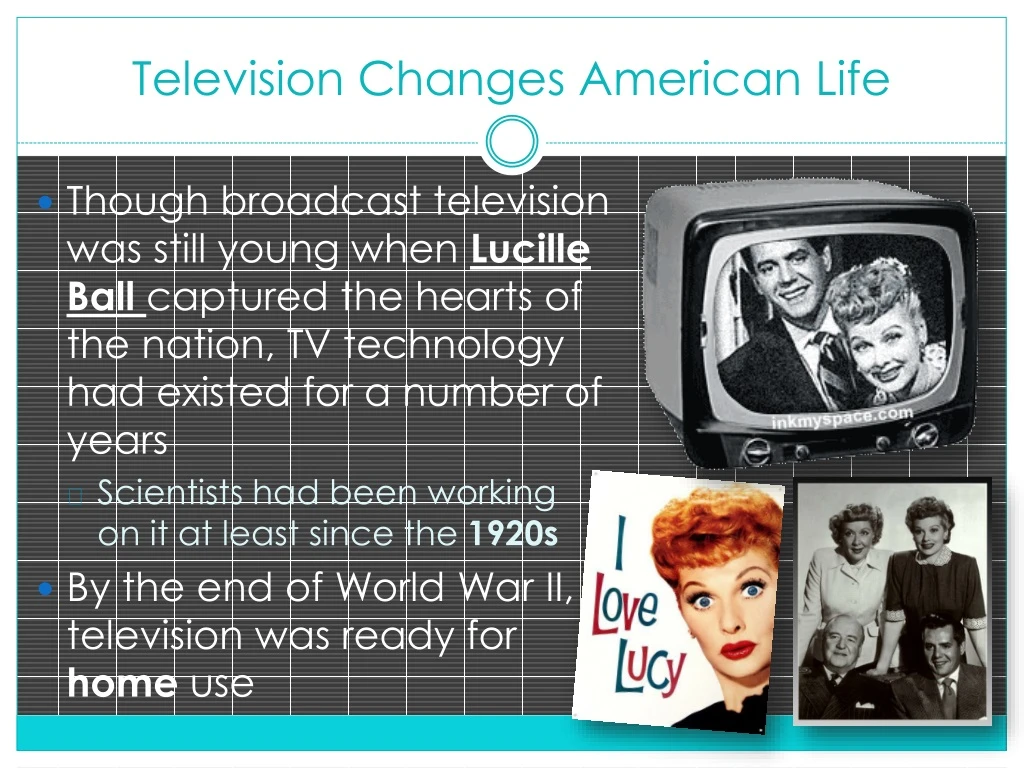 television changes american life