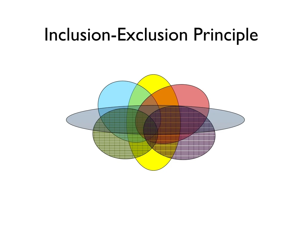 inclusion exclusion principle