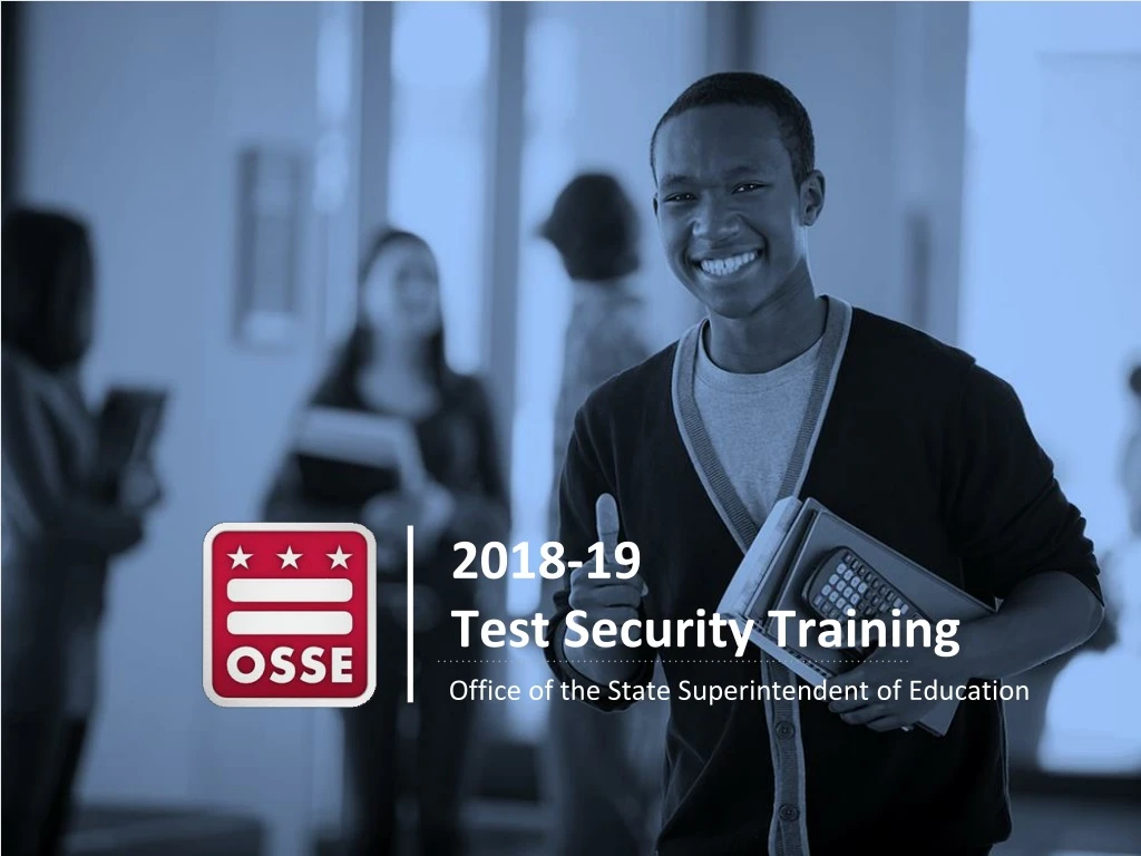 2018 19 test security training