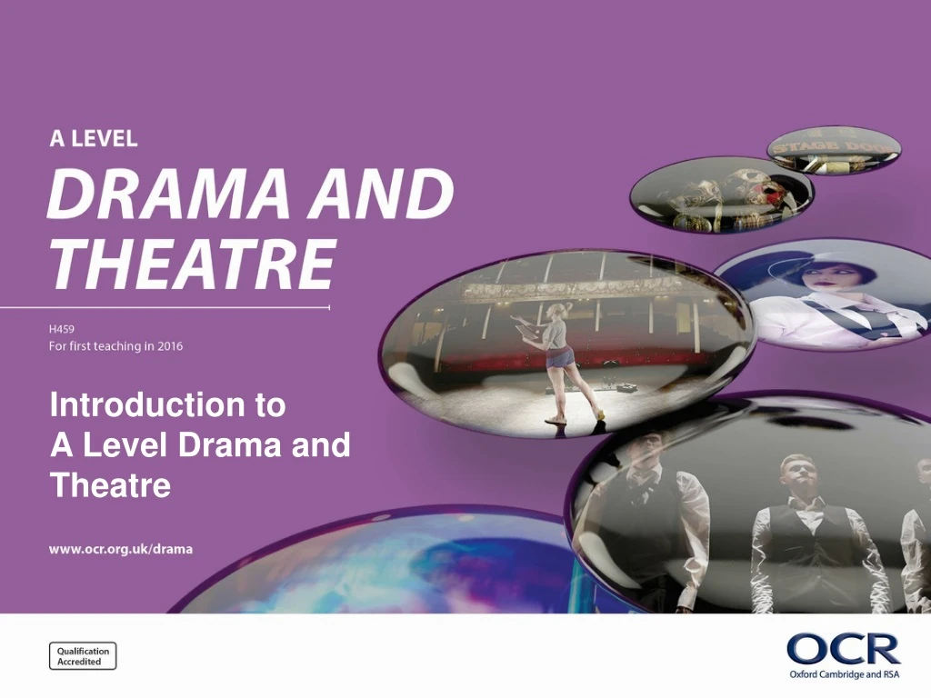 introduction to a level drama and theatre