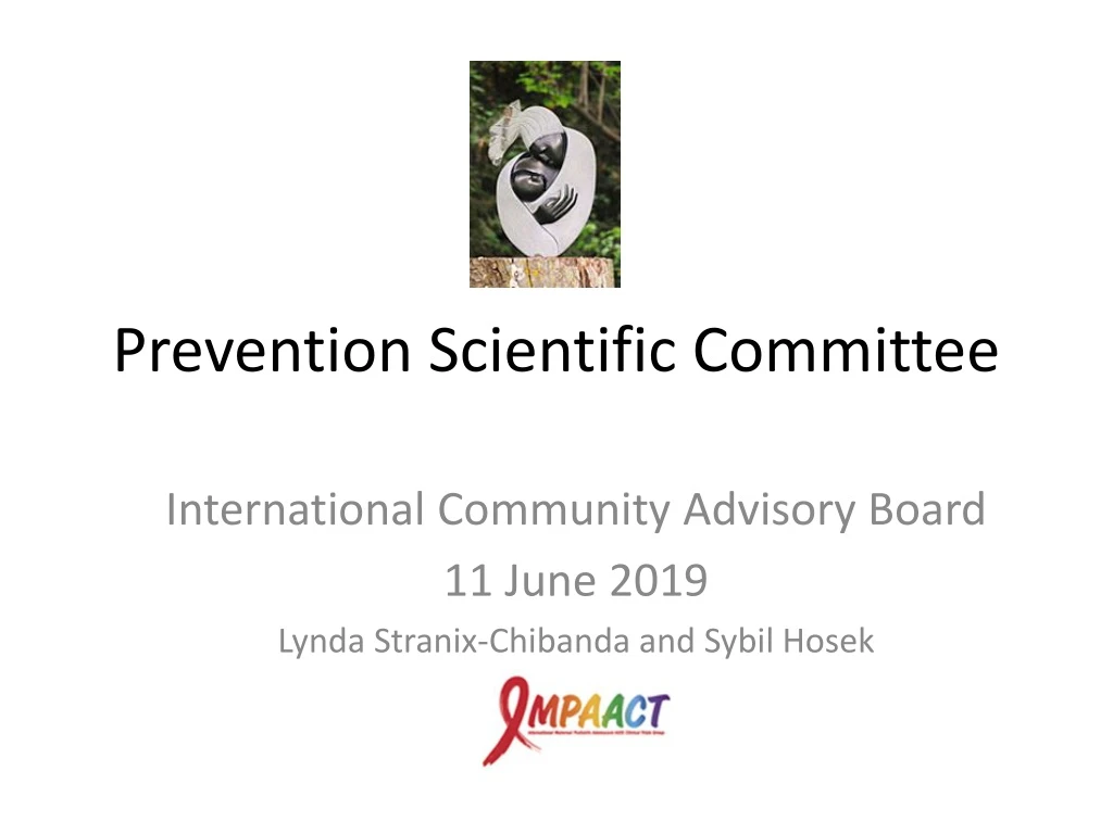 prevention scientific committee