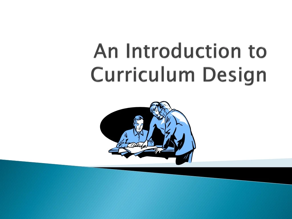 an introduction to curriculum design