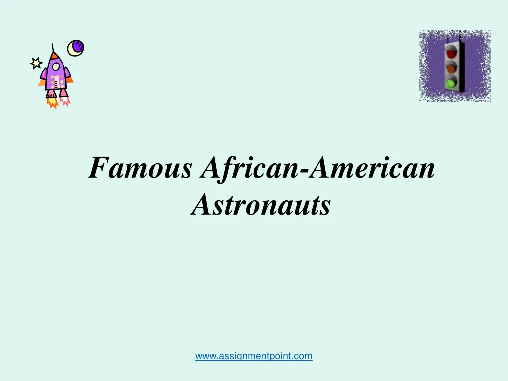 famous african american astronauts