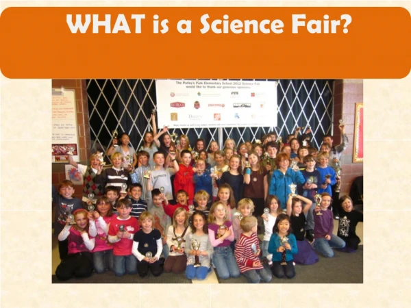 WHAT is a Science Fair?