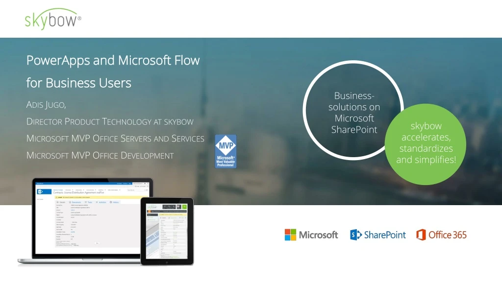 powerapps and microsoft flow for business users