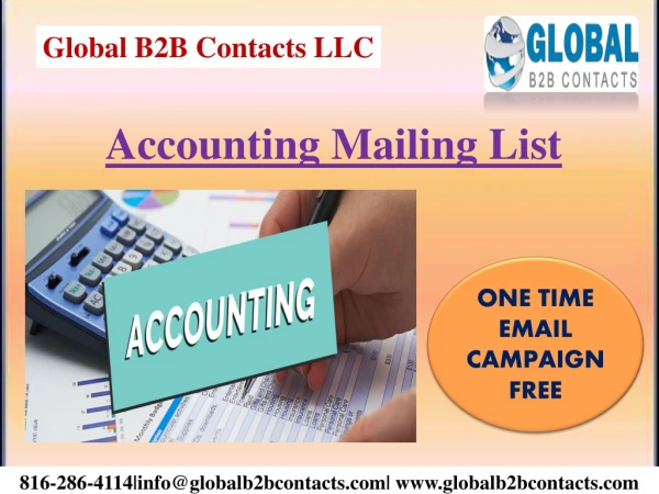 Accounting Mailing List