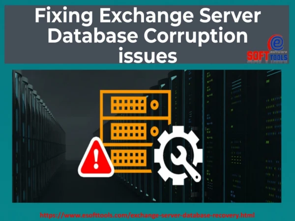 Exchange server database recovery