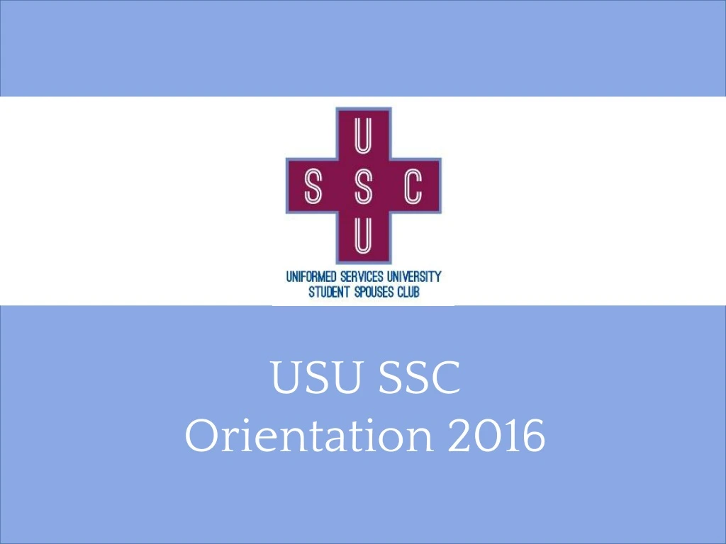 usu ssc orientation 201 6