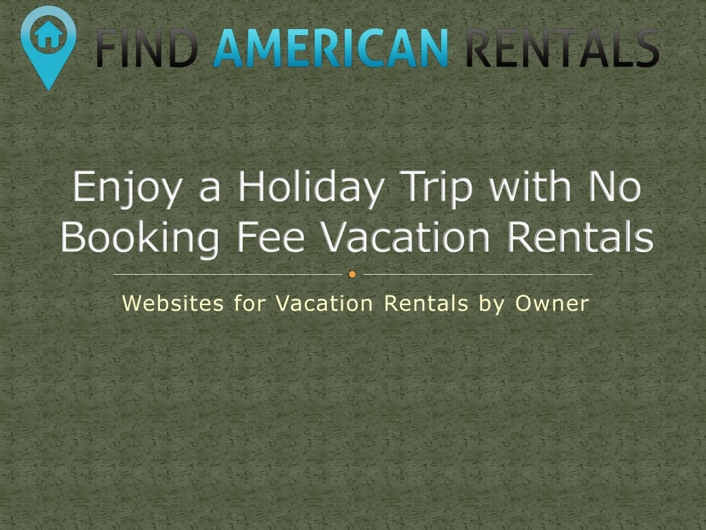 websites for vacation rentals by owner