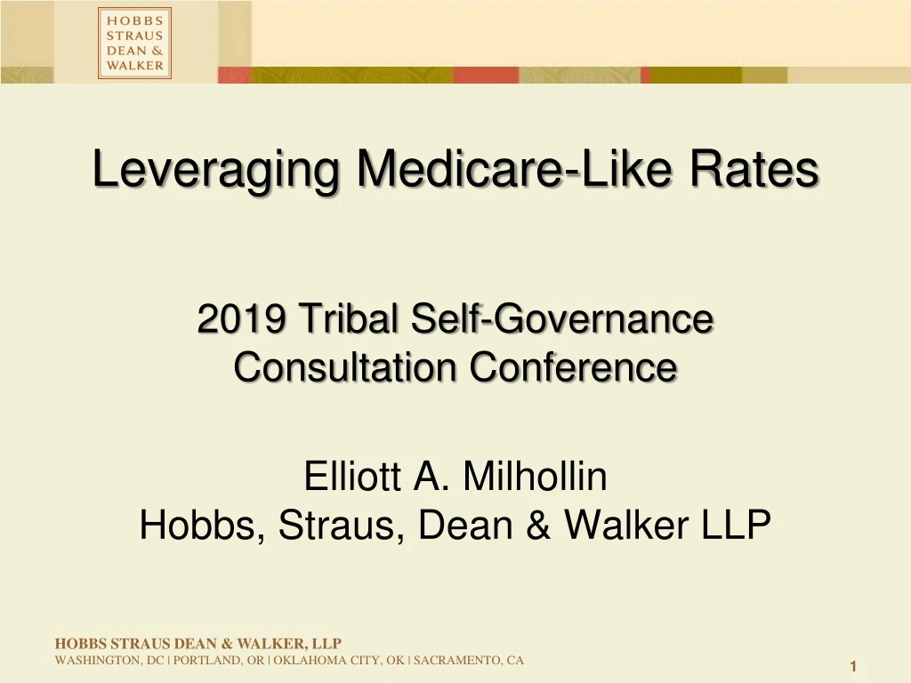 leveraging medicare like rates