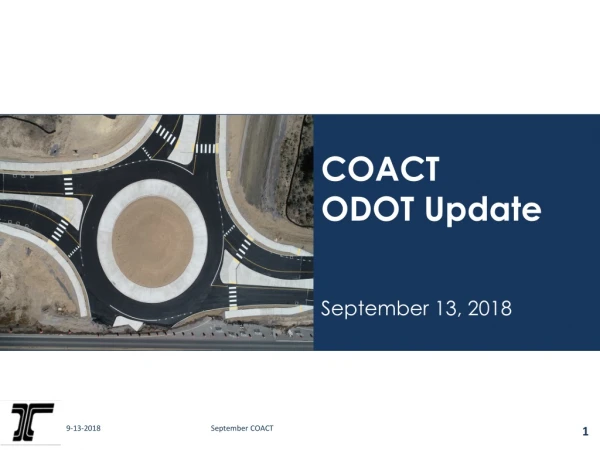 COACT ODOT Update