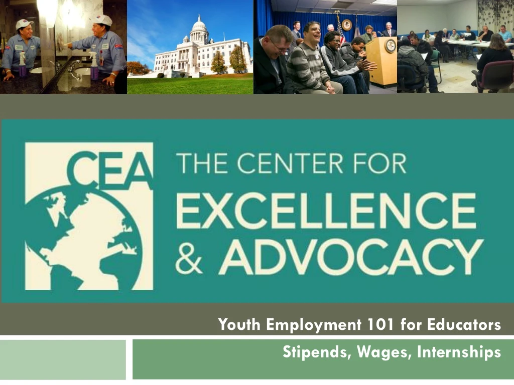 youth employment 101 for educators stipends wages internships