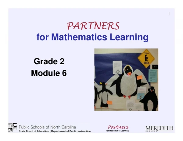 Partners for Mathematics Learning