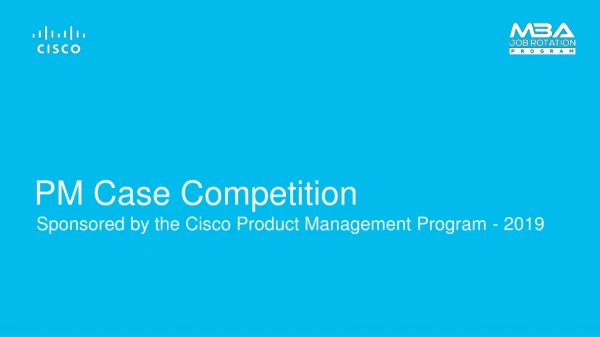 PM Case Competition