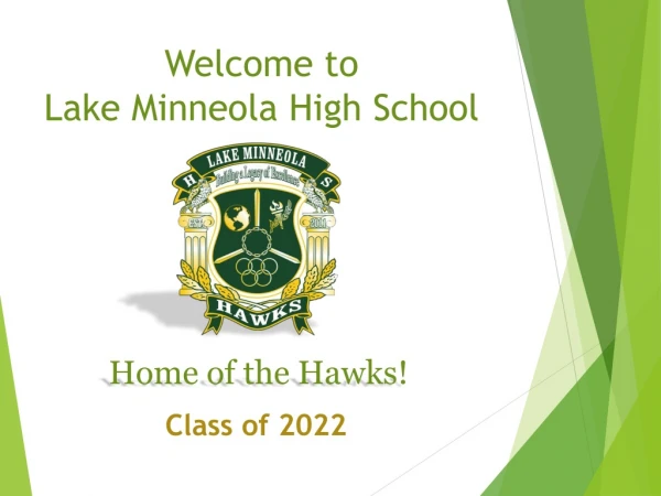 Welcome to L ake M inneola High School