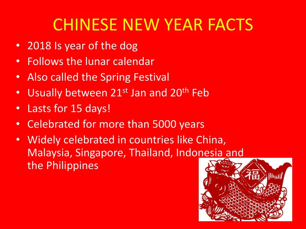 chinese new year facts