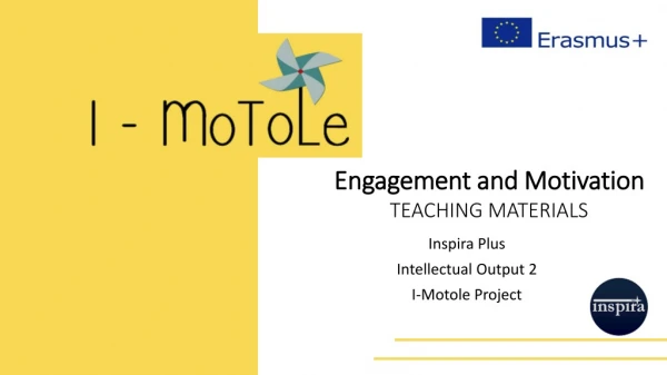 Inspira Plus Intellectual Output 2 I- Motole Project