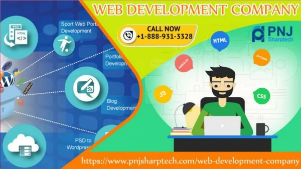 Get Most-Trusted Web Development Company by PNJ Sharptech