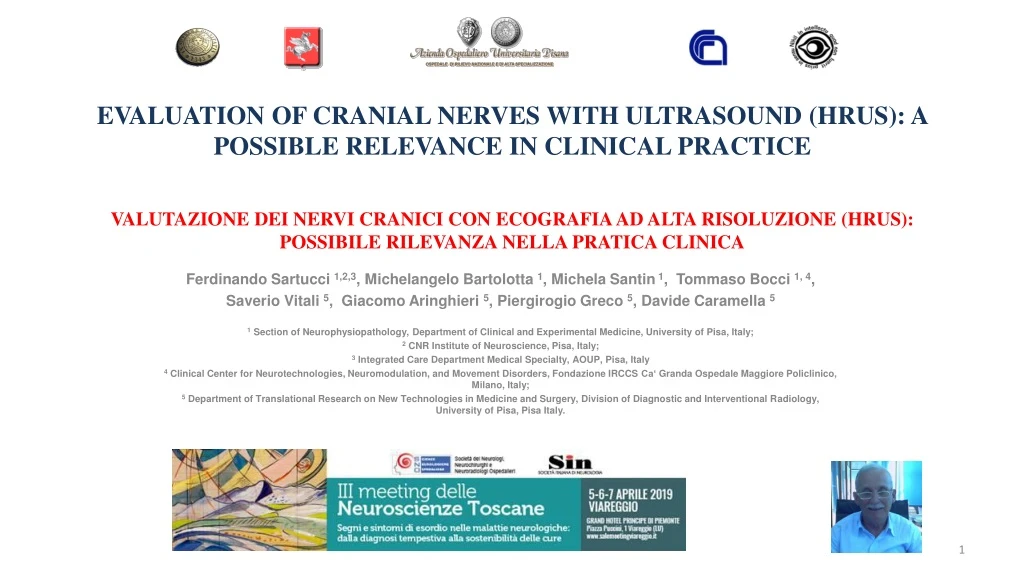 evaluation of cranial nerves with ultrasound hrus