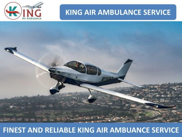 Get Comfortable Air Ambulance Service in Jamshedpur and Bokaro by King
