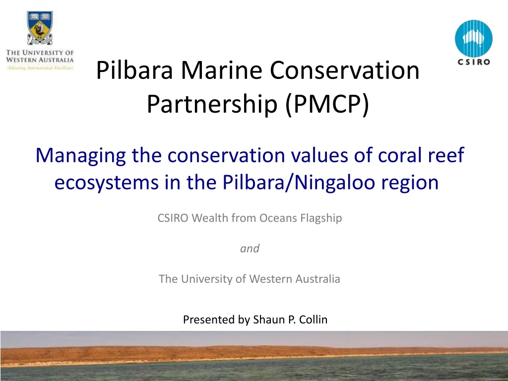 pilbara marine conservation partnership pmcp