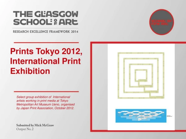 Prints Tokyo 2012, International Print Exhibition