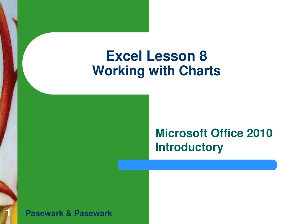 excel lesson 8 working with charts