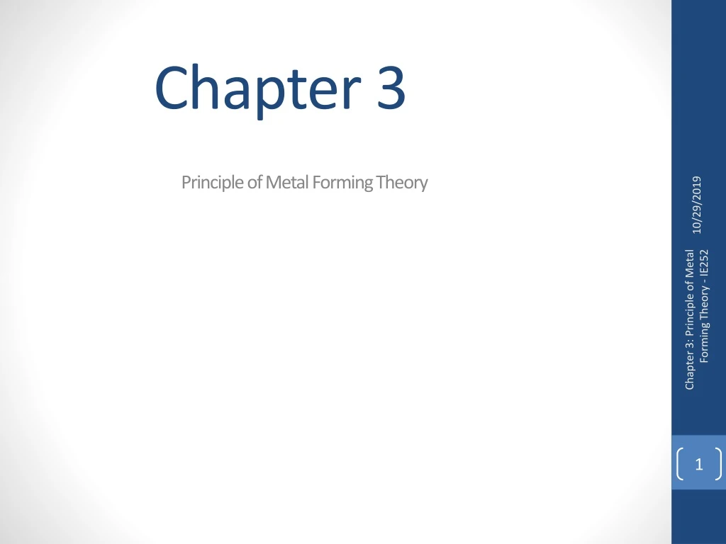chapter 3 principle of metal forming theory