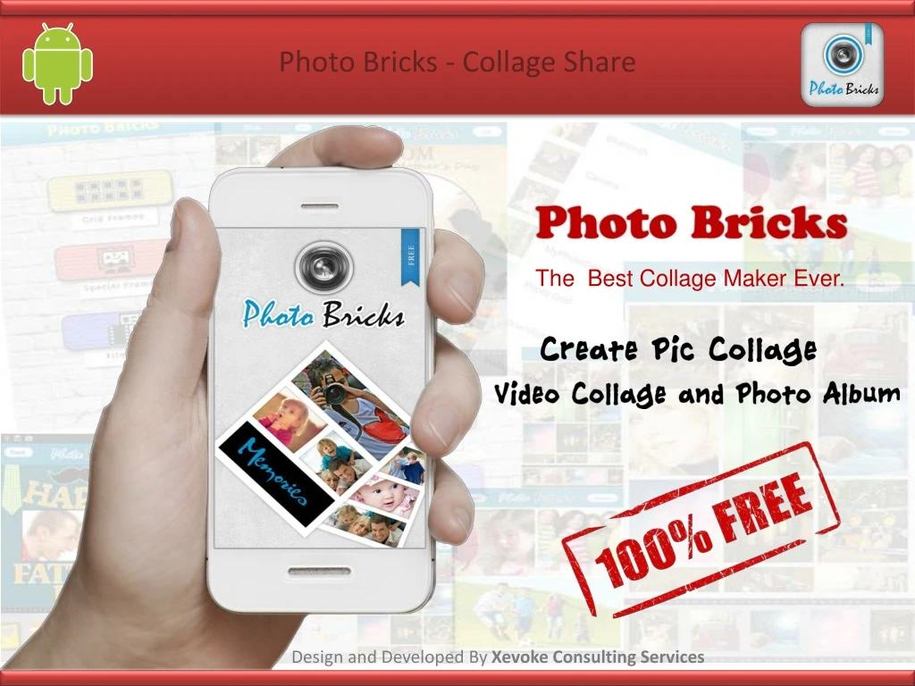 photo bricks collage share